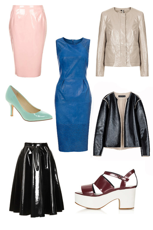 Vinyl: High shine fashion