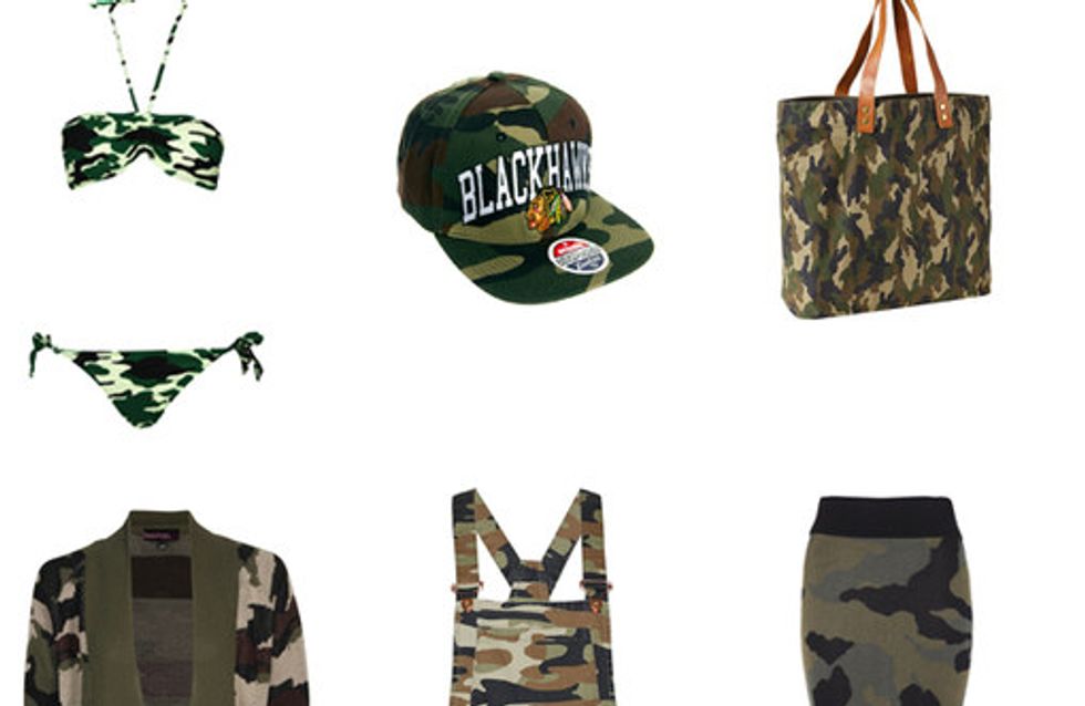 Camouflage: Army print style