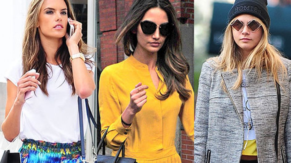 Victoria's Secret Angels: Off duty style