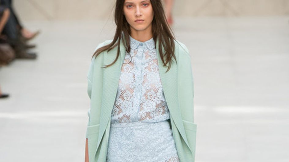 Hauchzarte Sexiness: Burberry Prorsum auf der London Fashion Week