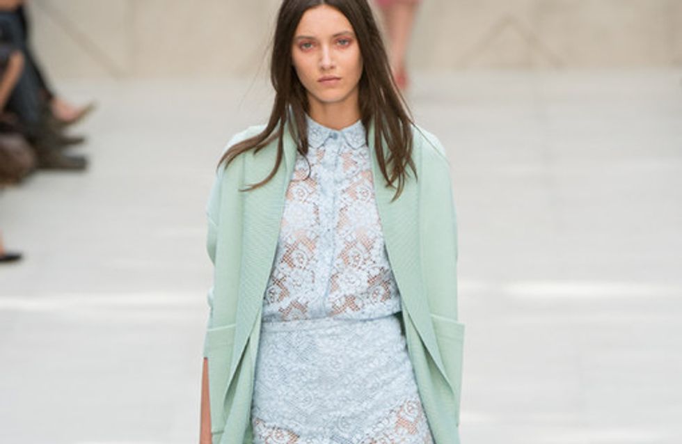 Hauchzarte Sexiness: Burberry Prorsum auf der London Fashion Week