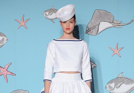 Le pin up marinare di Olympia Le-Tan alla Parigi Fashion Week