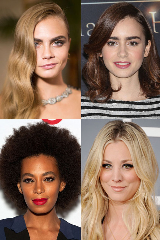 The best celebrity hair: Hairstyle awards 2013