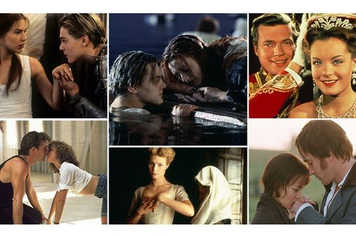 Die schönsten Film-Liebespaare aller Zeiten