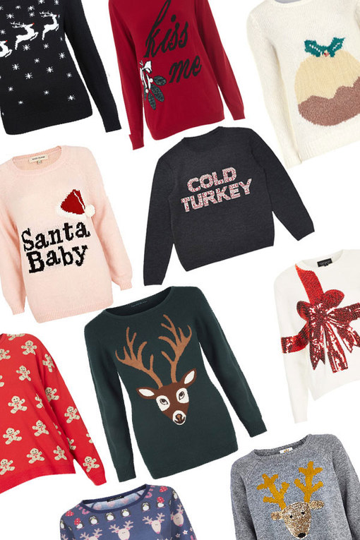 30 Christmas jumpers Novelty festive knits