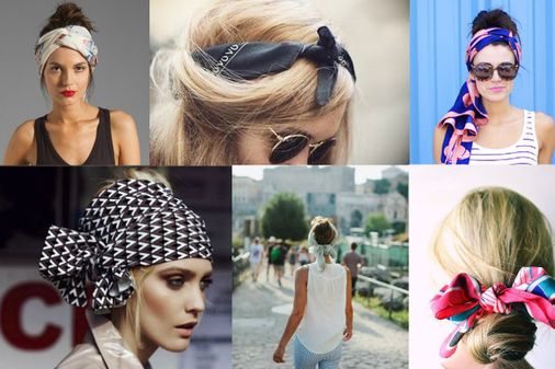 Bad hair day? Amarre um Ienço ♥