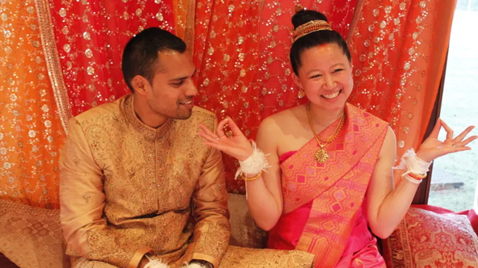 Entre rites, couleurs et émotions, le mariage hindou de Rajiv et Anna