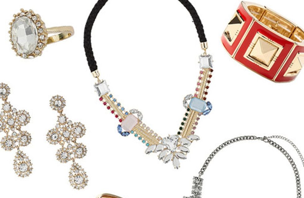 Show-stopper: Statement party jewellery for Christmas