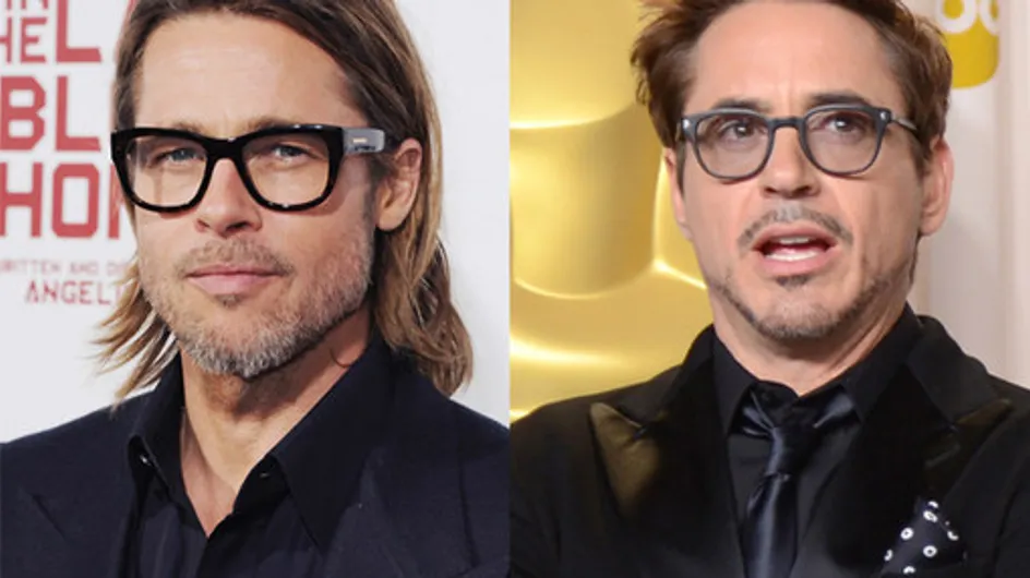 Celebrity Men Wearing Glasses