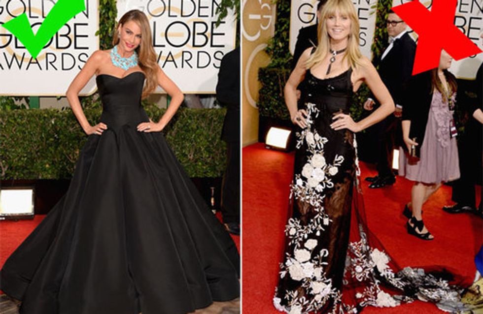 Golden Globes 2014: Die Fashion Tops & Flops des Abends