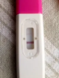 Test de grossesse flou
