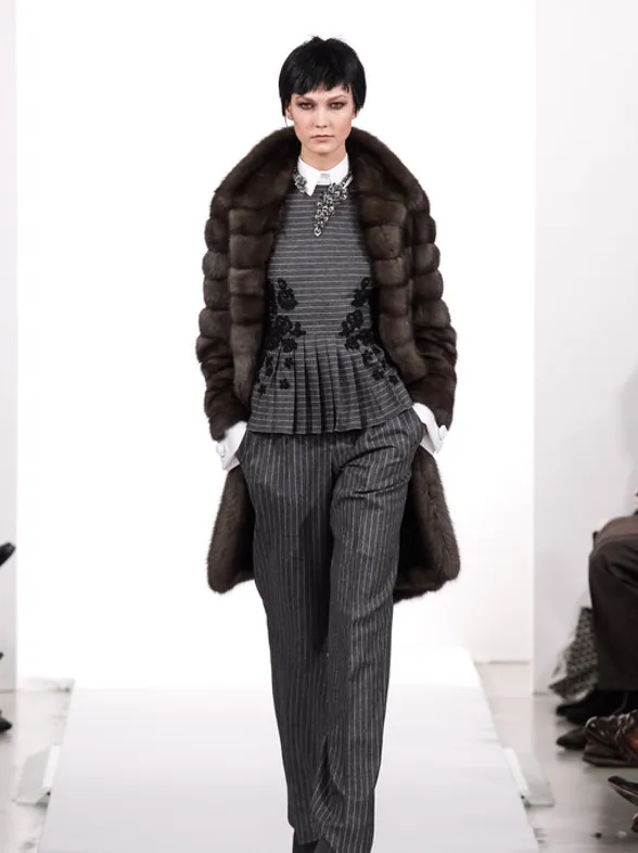 Modeshow Oscar de la Renta New York Fashion Week H/W 2014-2015