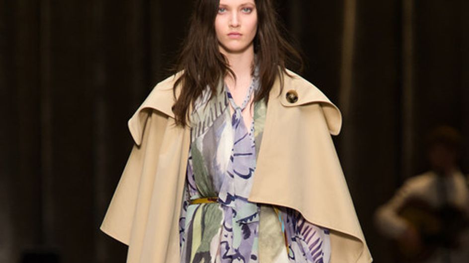 Es gibt eine neue It-Bag! Burberry Prorsum auf der London Fashion Week