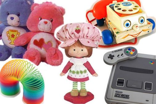 Kinderspielzeug von damals