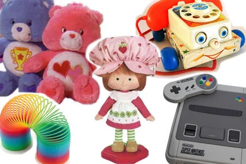 Kinderspielzeug von damals