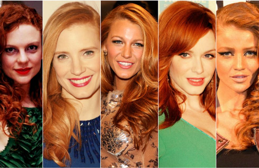 Famosas ruivas: os tons-desejo das celebridades para o inverno