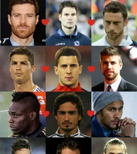 De knapste voetballers van het WK