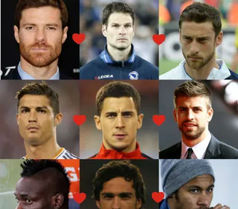 De knapste voetballers van het WK