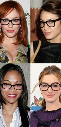 Las celebrities demuestran que las chicas con gafas son sexys