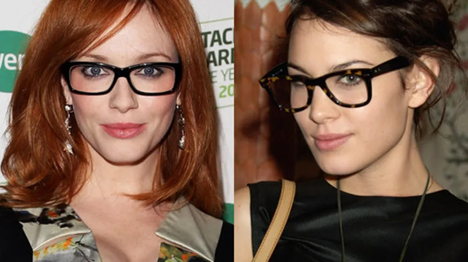 Las celebrities demuestran que las chicas con gafas son sexys