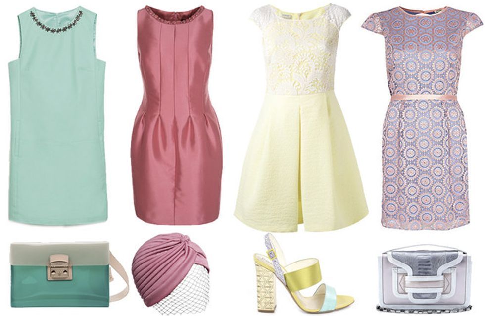 abiti eleganti colorati