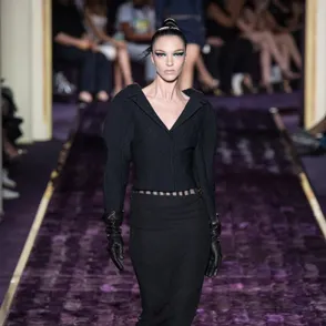 Modeshow Versace Haute Couture Herfst-Winter 2014/2015 Parijs