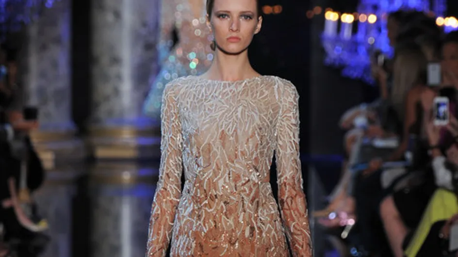Modeshow Elie Saab Haute Couture Herfst-Winter 2014/2015 Parijs
