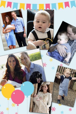 Prince George Turns 1: His Year In Pictures