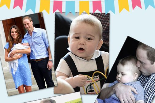 Prince George Turns 1: His Year In Pictures