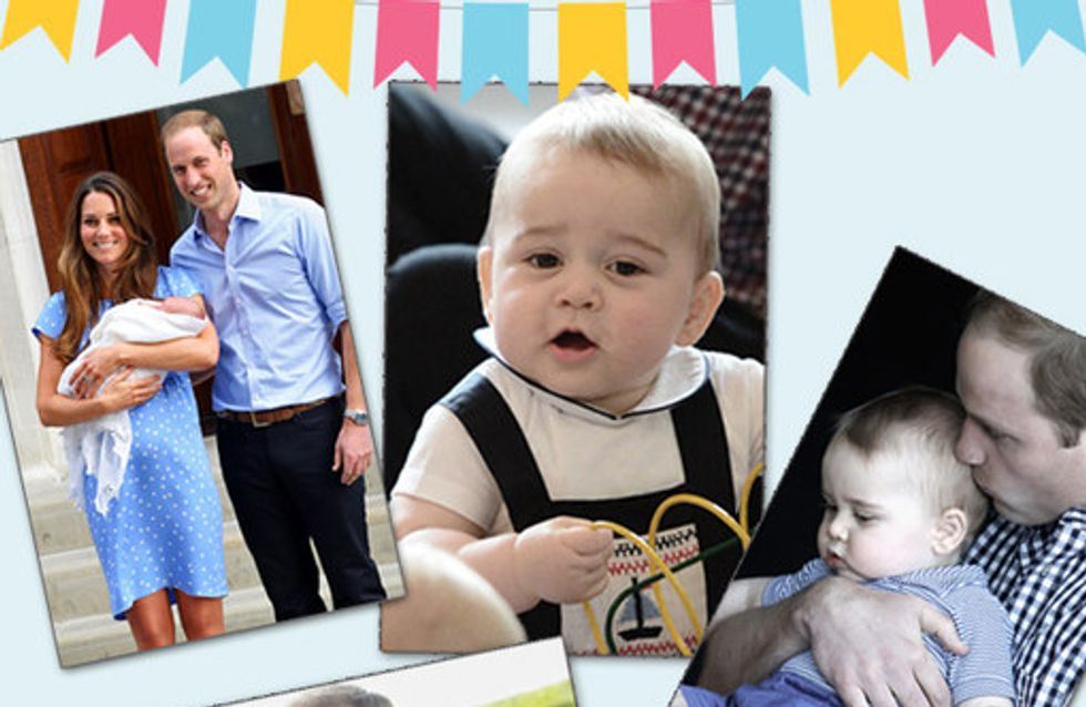 Prince George Turns 1: His Year In Pictures