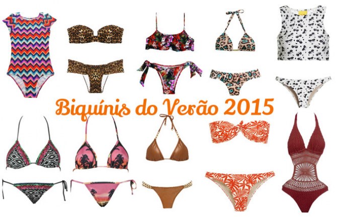 Moda Praia: Biquínis do Verão 2015