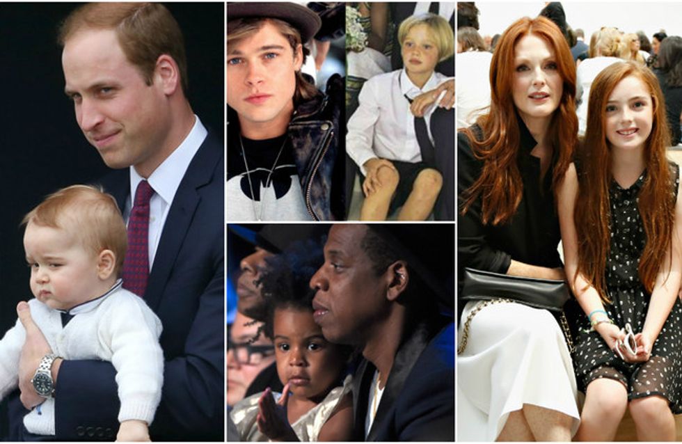 Tal pai, tal filho. As semelhanças entre os famosos e seus filhos