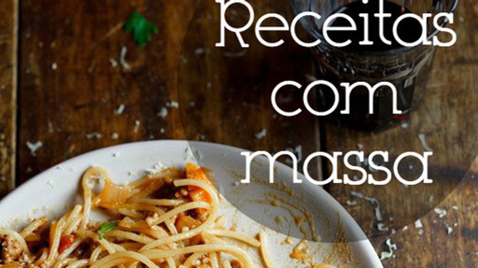 20 receitas de macarrão