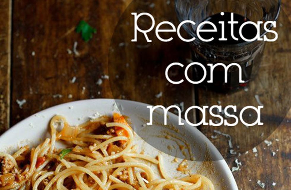 20 receitas de macarrão