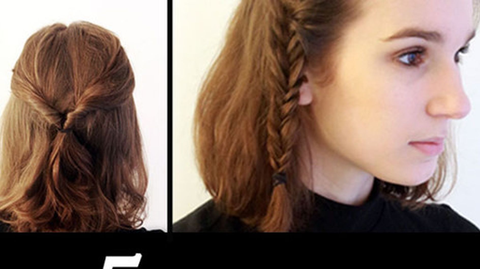 5 Quick & Easy Hairstyles You Can Do In 10 Minutes