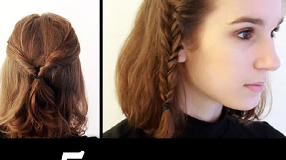 5 Quick &amp; Easy Hairstyles You Can Do In 10 Minutes