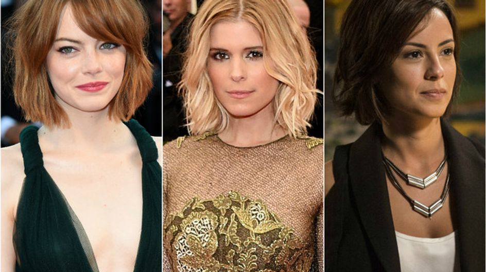 Descubra o long bob, o corte das famosas