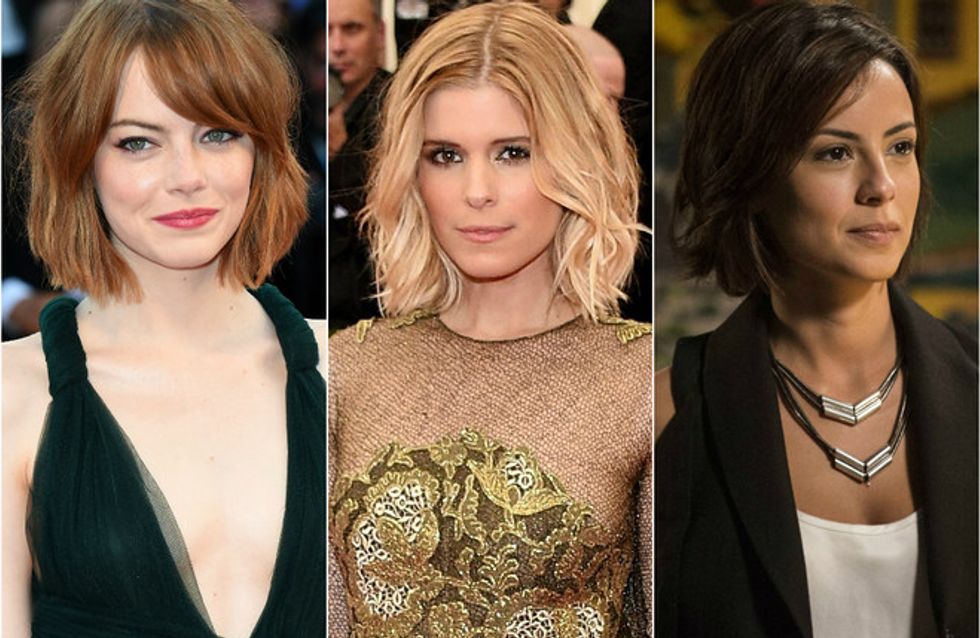 Descubra o long bob, o corte das famosas