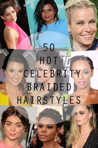 Celebrity Braided Hairstyles