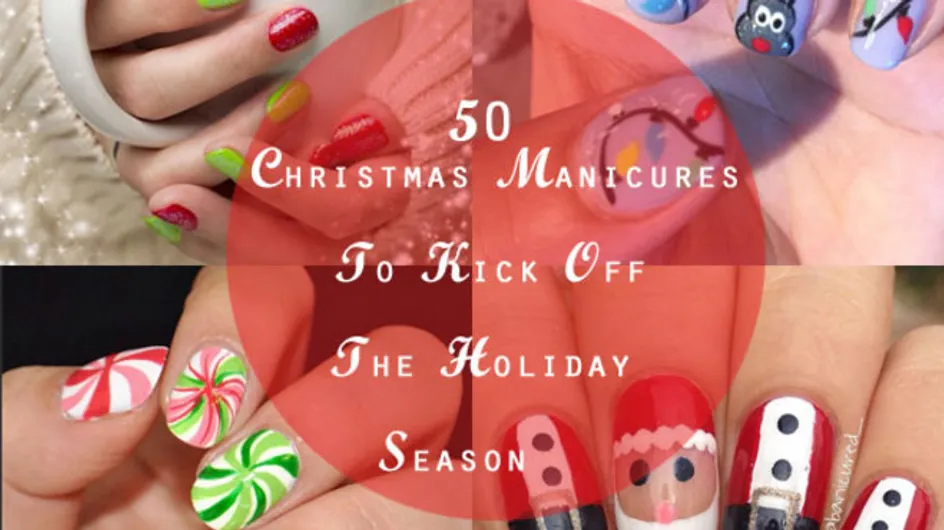 51 Christmas Manicures To Kick Off The Holiday Season!