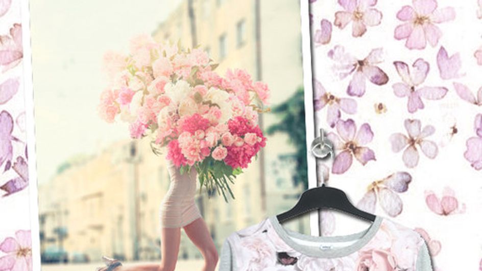 Blumenmuster Modetrend 2015
