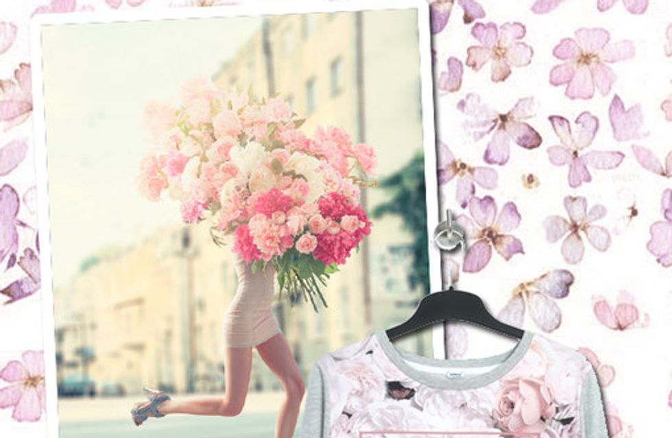 Blumenmuster Modetrend 2015