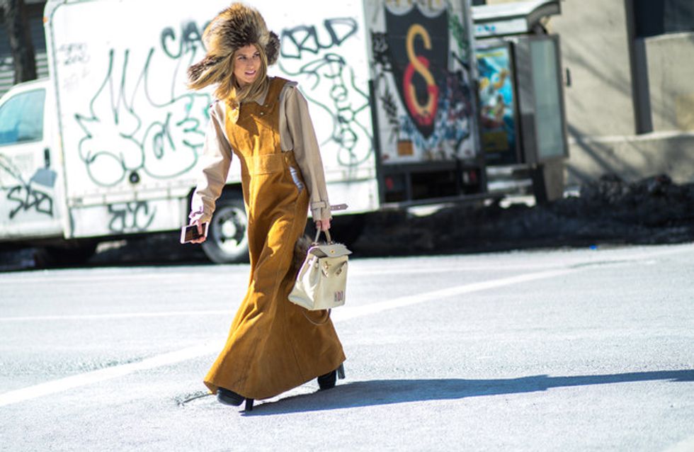El street style también lucha contra el viento