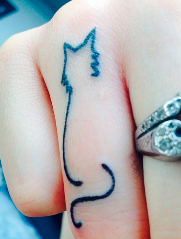 sabiduría dirigir Decremento Tatuajes para los amantes de los gatos