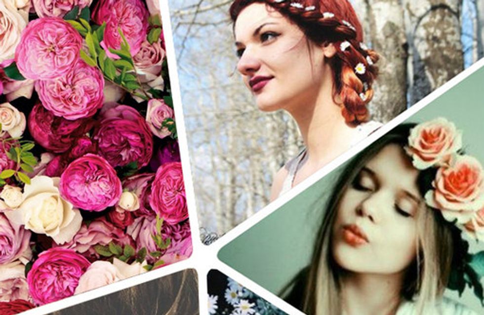 Flower-Power-Frisuren: Jetzt wird's blumig!