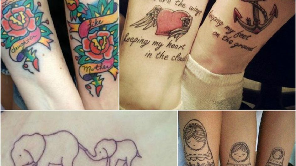 Tatuagens para mães e filhas