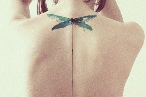 45 acuarelas tatuadas en la piel