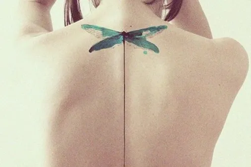 45 acuarelas tatuadas en la piel