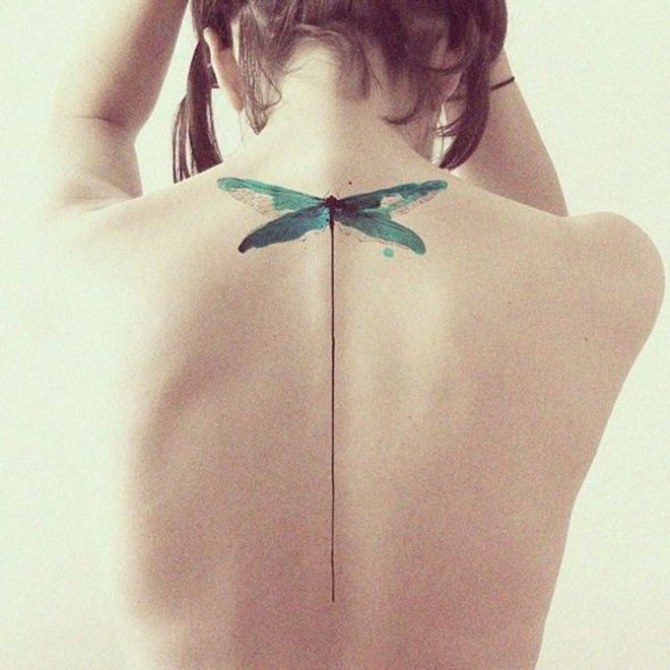 45 acuarelas tatuadas en la piel