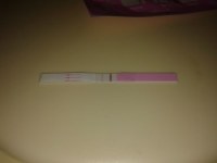 Prueba de embarazo evatest positiva